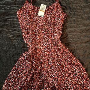 Michael Kors Pink and Orange Floral Dress